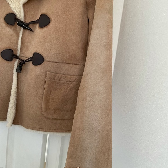 COPY - Tommy Hilfiger Authentic Shearling Toggle Coat - Picture 4 of 5
